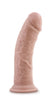 Dr. Skin Silicone - Dr. Shepherd - 8 Inch Dildo With Suction Cup - Vanilla