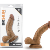 Dr. Skin - Dr. Stephen - 6.5 Inch Dildo With Balls - Tan