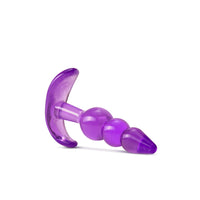 B Yours - Triple Bead Anal Plug - Purple