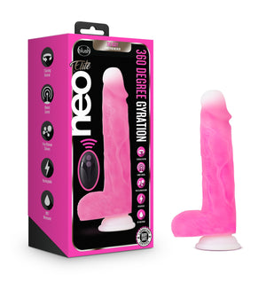 Neo Elite - Roxy - 8 Inch Gyrating Dildo - Pink