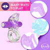 Play With Me – Bull Vibrating C-Ring - Purple