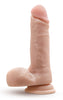 Dr. Skin - Dr. Paul - 7.25 Inch Dildo With Balls - Beige