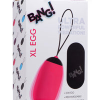 Bang XL Silicone Vibrating Egg - Pink