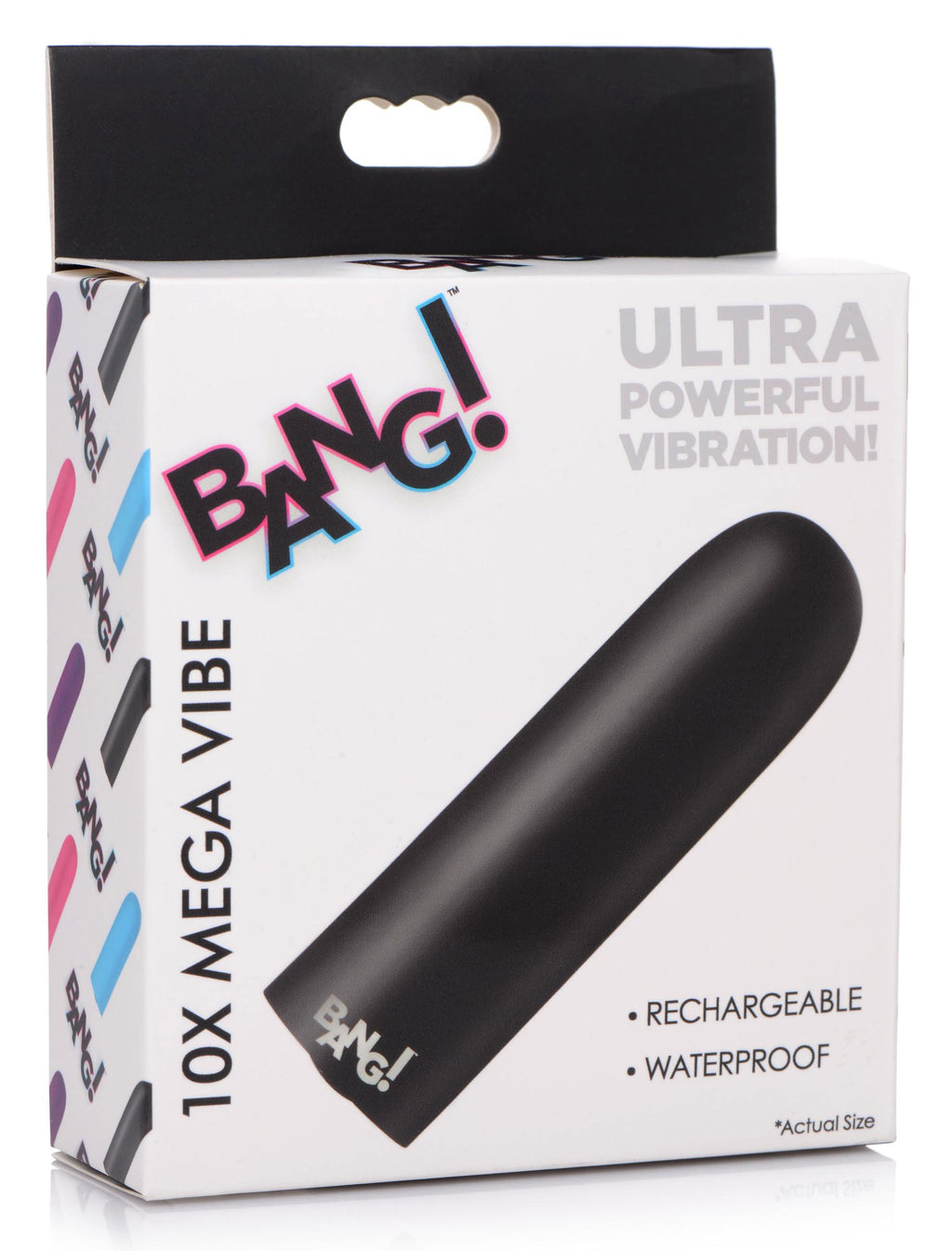 10x Mega Vibrator - Black