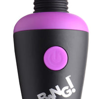 Bang - 10x Vibrating Mini Silicone Wand - Purple