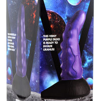 Cc Orion Invader Veiny Space Alien Silicone Dildo - Purple
