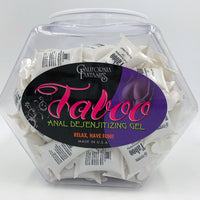 Taboo - Anal Desensitizing Gel - 72 Piece Fishbowl - 10 ml Pillows