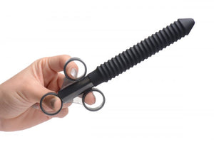 Ribbed Silicone Lubricant Launcher