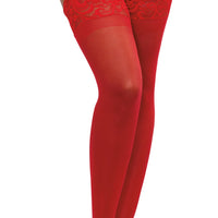 Thigh High - One Size - Red