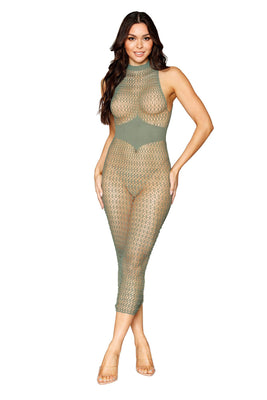 Bodystocking Gown - One Size - Sage