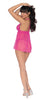 Babydoll and G-String - One Size - Paradise Pink