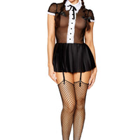 Gothic School Girl - Miss Behavin - One Size -  Black