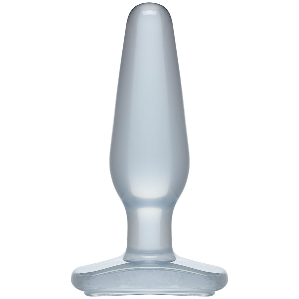 Crystal Jellies Butt Plug - Medium - Clear