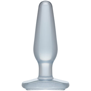 Crystal Jellies Butt Plug - Medium - Clear