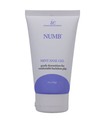 Intimate Enhancements Numb - Mint Anal Gel - 2 Oz. - Bulk