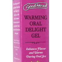 Goodhead - Warming Oral Delight Gel -  Strawberry - 4 Fl. Oz.