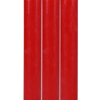 Japanese Drip Candles - 3 Pack - Red