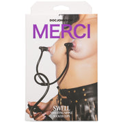 Merci - Swell - Auto Vibrating Nipple Sucker  Cups - Black