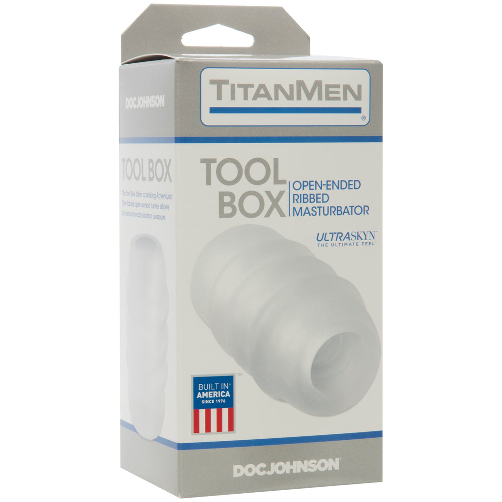 Titanmen Tool Box Masturbation - Clear