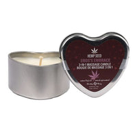 Hemp Seed 3-in-1 Valentines Day Candle - Ero's  Embrace 4 Oz