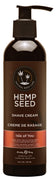 Hemp Seed Shave Cream - Isle of You 8oz