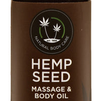 Hemp Seed Massage Oil - 2 Fl. Oz. - Naked in the Woods