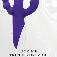 Lick Me - Triple Stim Vibe - Purple