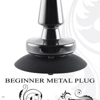 Beginner Metal Plug - Black Chrome
