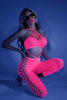 Own the Night Bodystocking - One Size - Neon Pink