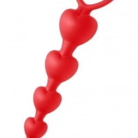 Sweet Hearts - Heart Shaped Silicone Anal Beads