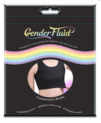 Gender Fluid Chest Compression Binder - Large -  Black