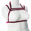 Gender Fluid Sugar Coated Harness - Small-large - Raspberry