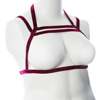 Gender Fluid Sugar Coated Harness - Small-large - Raspberry