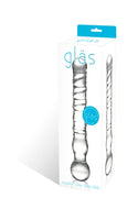 Joystick Clear Glass Dildo