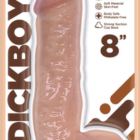 Dickboy - Skins - Dildo With Balls - 8 Inch -  Vanilla Dick Lover