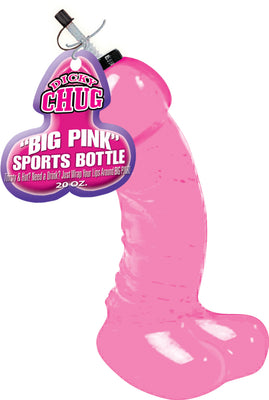 Dicky Chug Sports Bottle - Big Pink