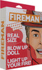 Fireman - Inflatable Party Doll