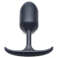 Premium Silicone Weighted Anal Plug - Medium