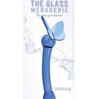 Glass Menagerie - Butterfly Glass G-Spot - Dark Blue