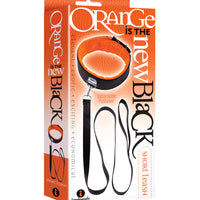 The 9's Orange Is the New Black Short Leash -  Black