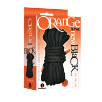 The 9's Orange Is the New Black Tie Me Ups - Black