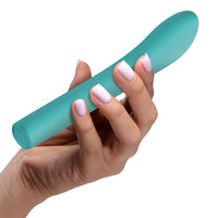 5 Star 9x Come-Hither G-Spot Silicone Vibrator -  Teal