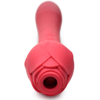 Bloomgasm - Sweet Heart Rose 5x Suction Rose and  10x Vibrator - Pink