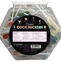 Cocktail Cock Suckers Fish Bowl - 72 Suckers