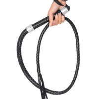 Rhinestone Handle Whip