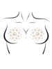 Isla Pearl Nipple Covers - White