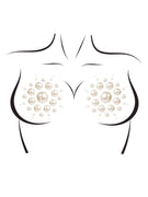 Isla Pearl Nipple Covers - White