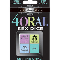 Behind Closed Doors - 4 Oral Sex Dice