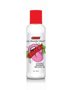 Smack Warming and Lickable Massage Oil - Cherry 2  Oz
