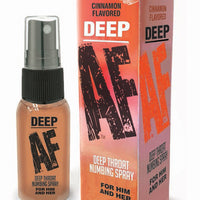 Deep Af Deep Throat Numbing Spray -  Cinnamon - 1 Fl. Oz.